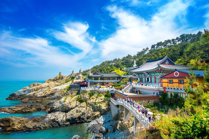 Haedong Yonggungsa Temple in Busan